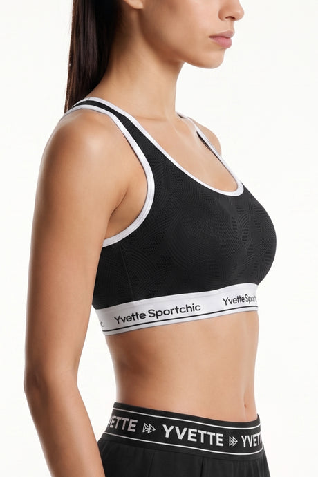 Anywhere™ Breathable Mesh Fixed Cups Wide-Strap Light Support Sports Bra | Women's Light Support Sports Bra