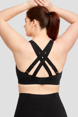 Power™ Crossback Adjustable Longline Sports Bra | Women's High Support Sports Bra