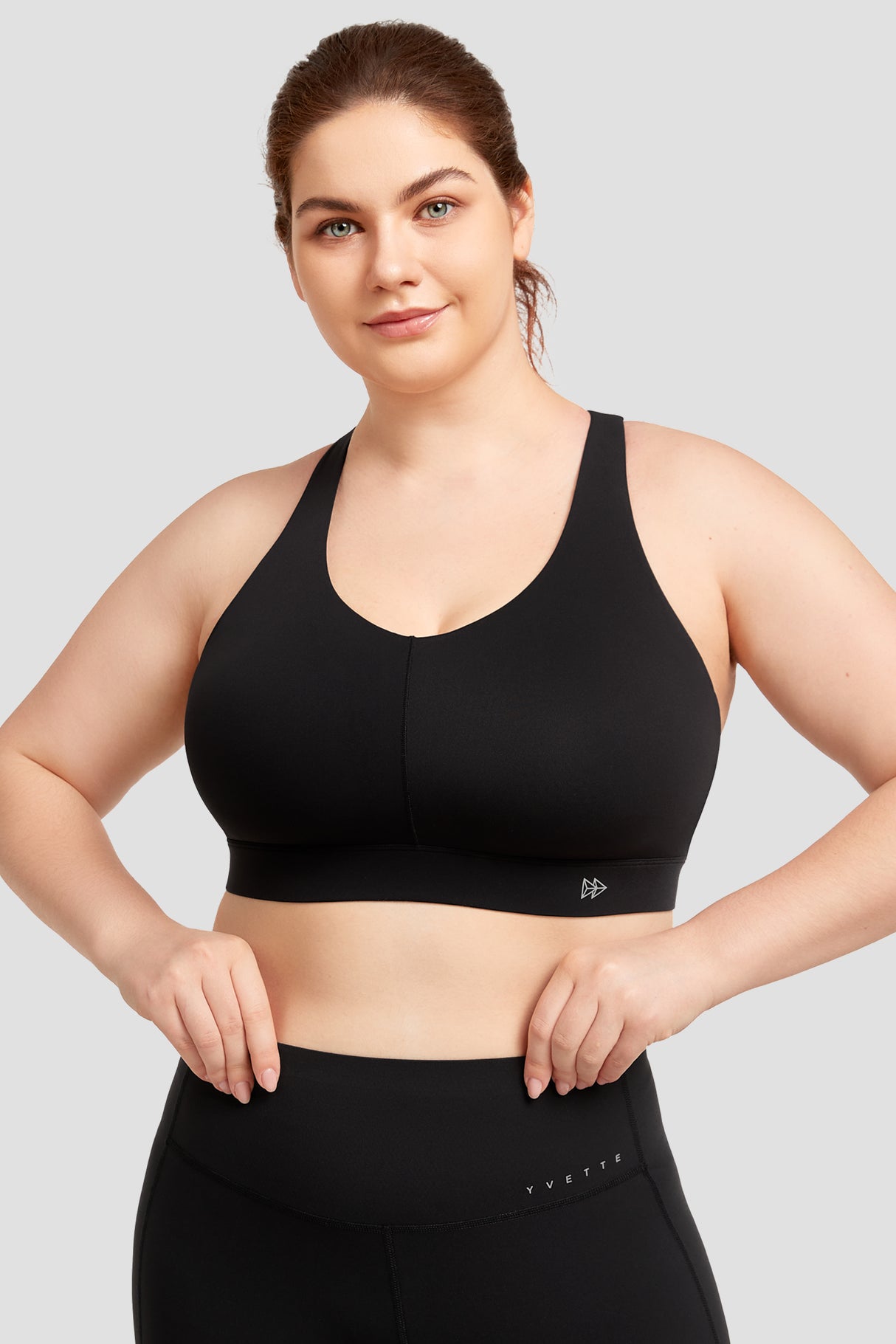 Power™ Crossback Adjustable Longline Sports Bra | Women's High Support Sports Bra