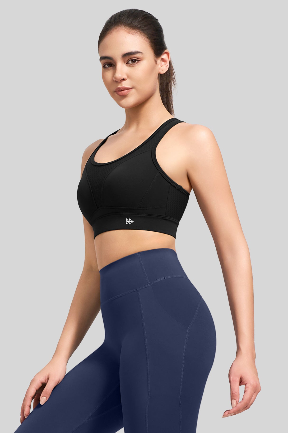 Power™ Butterfly Back Mesh Breathable Running Bra| Women's High Support Sports Bra