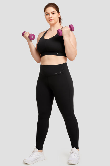 Power™ Crossback Adjustable Longline Sports Bra | Women's High Support Sports Bra