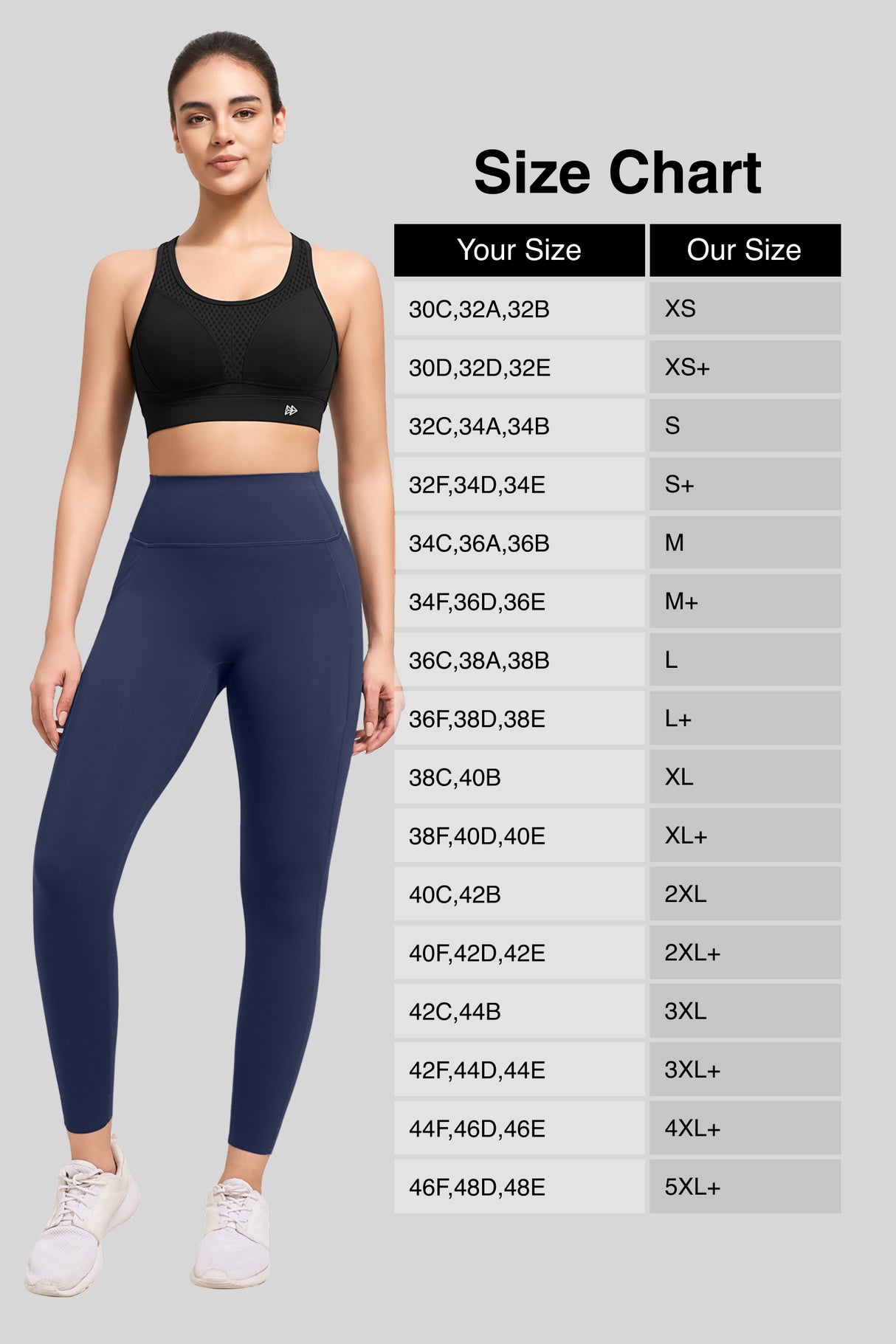 Power™ Butterfly Back Mesh Breathable Running Bra| Women's High Support Sports Bra