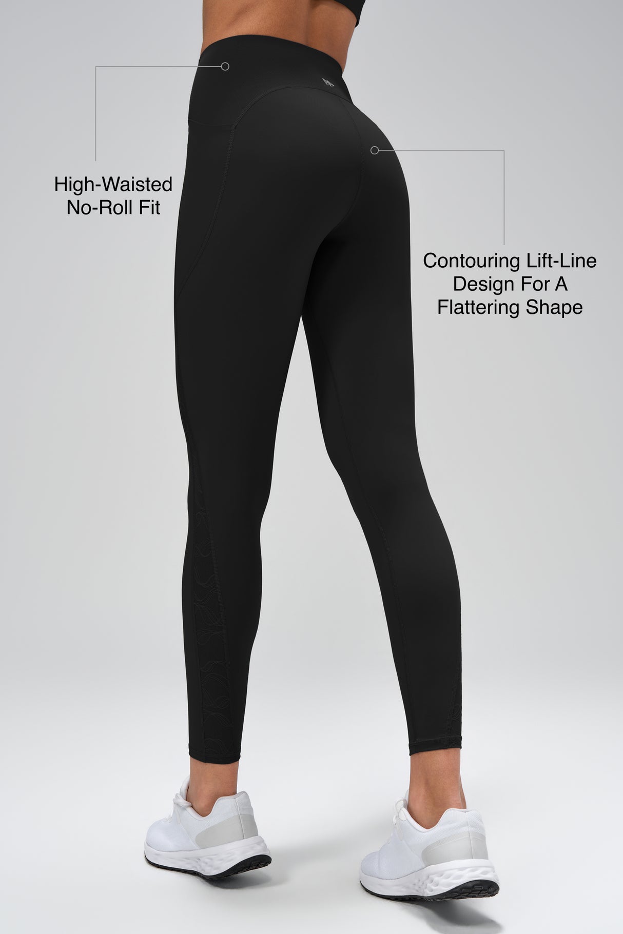 Power™ High Rise Breathable Running Leggings With Pockets 25 Inches | Women's High Support Leggings
