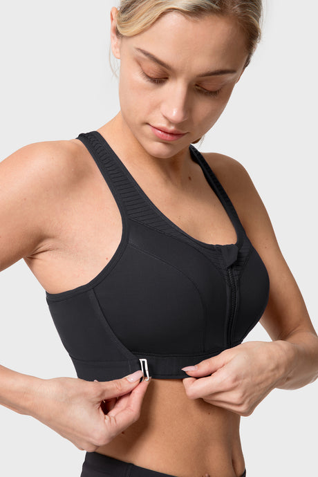 Sujetador para correr acolchado y ajustable Power | Sujetador deportivo de alta sujeción para mujer