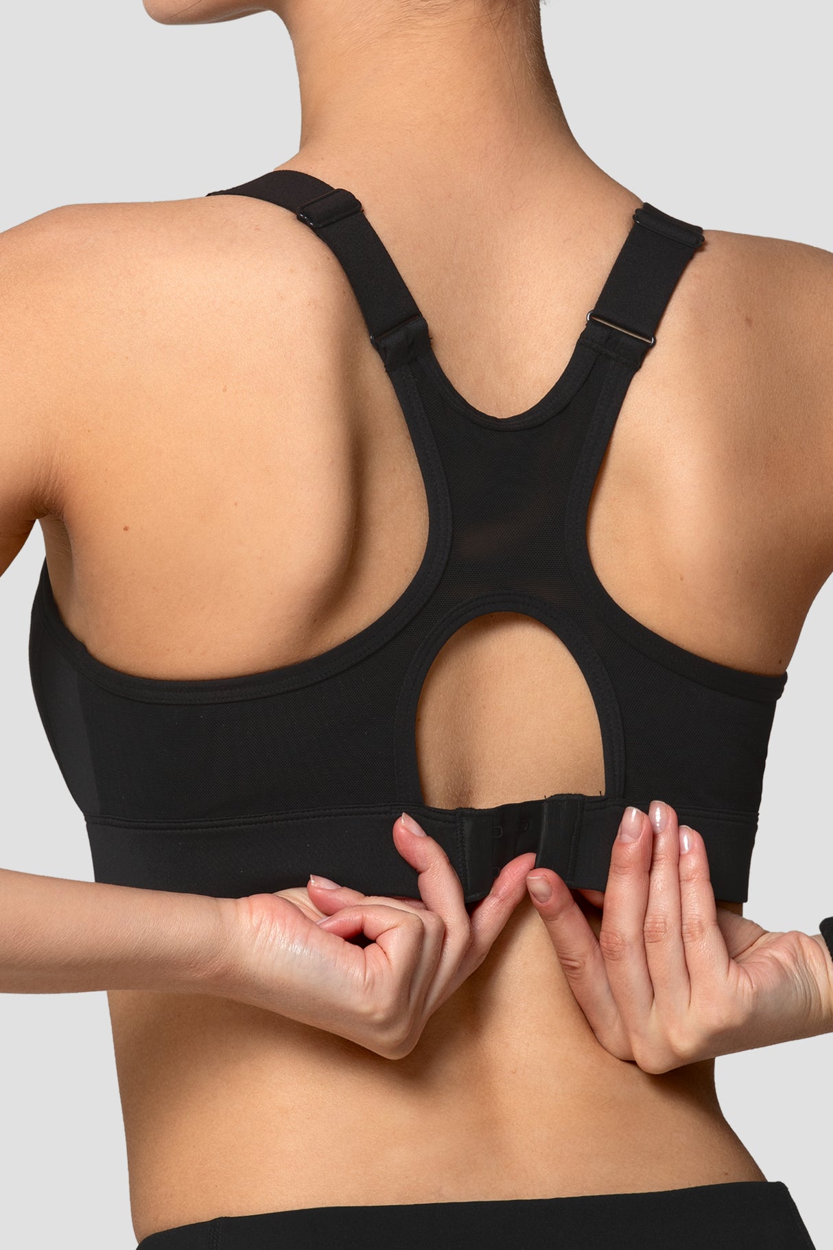 Power™ Adjustable Straps Racerback Padded Running Bra | Women's High Support Sports Bra
