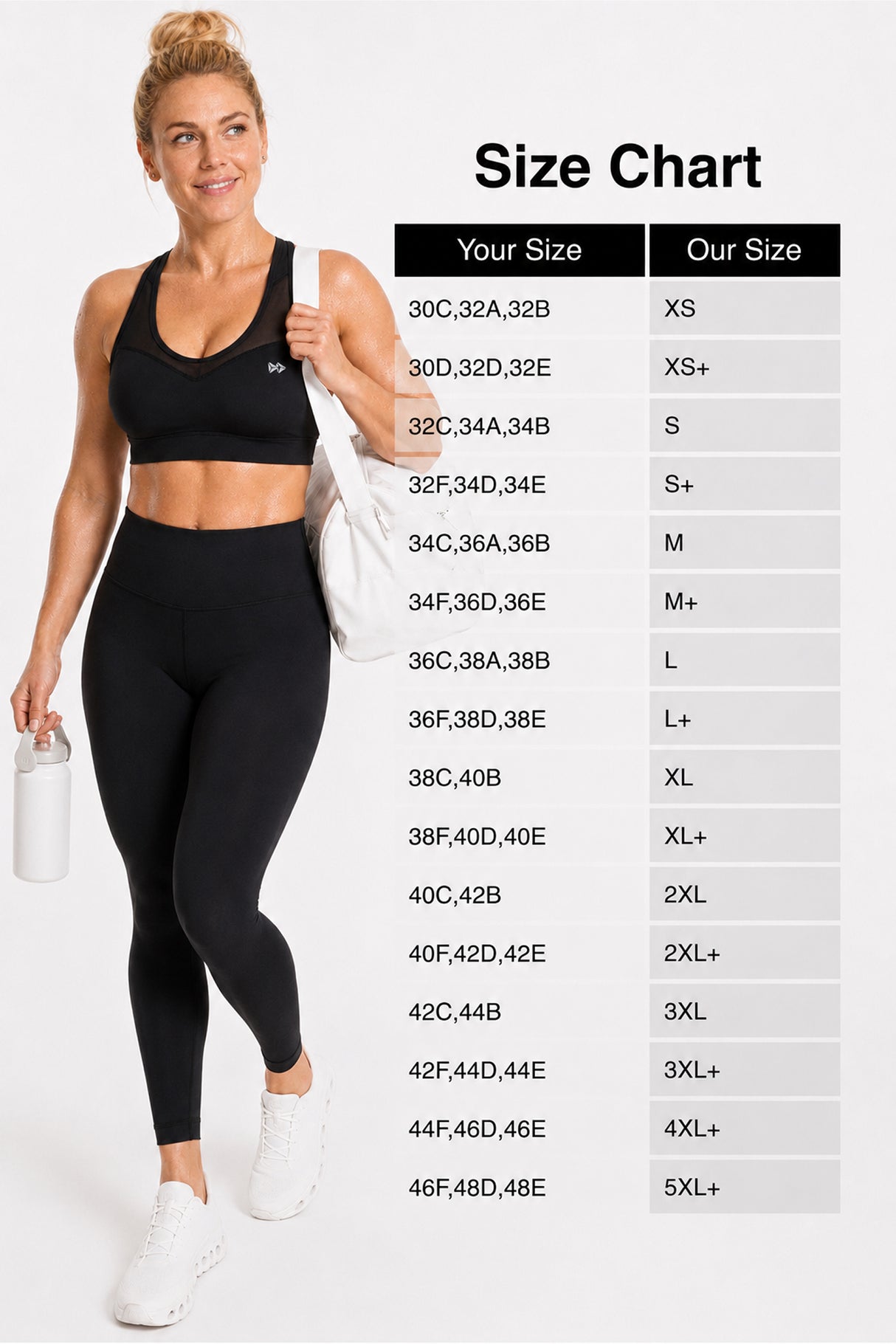 Shift™ Racerback Breathable Full-Coverage Running Bra | Women's High Support Sports Bra