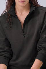 Anywhere™ Half-Zip Mock Neck Pockets Sweatshirt | Women's Sports Sweatshirt