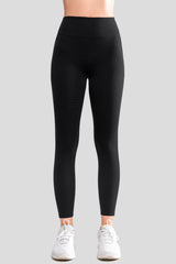 Echo löparleggings med hög midja och rumplyftande 66 cm | Damleggings med högt stöd