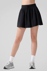 Sculpt™ Grid Texture Super Light Sporty Skirt| Women's Sports Skirt