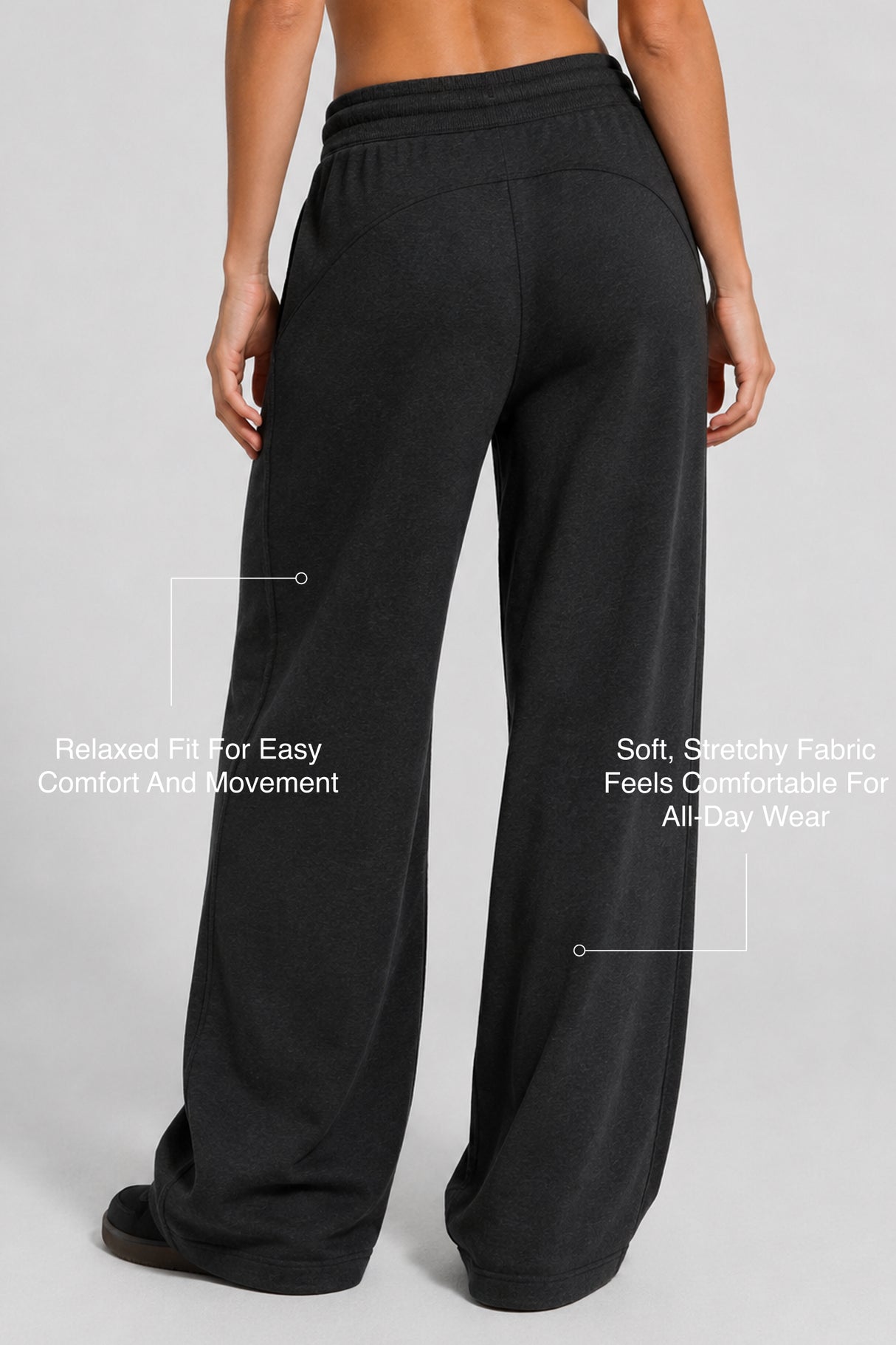 Anywhere™ Relaxed Fit With Adjustable Drawstring Pockets Pants | Women's Sports Pants