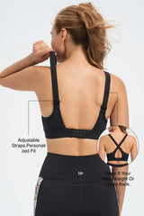 Power™ Adjustable Two Style Running Bra | Women's High Support Sports Bra