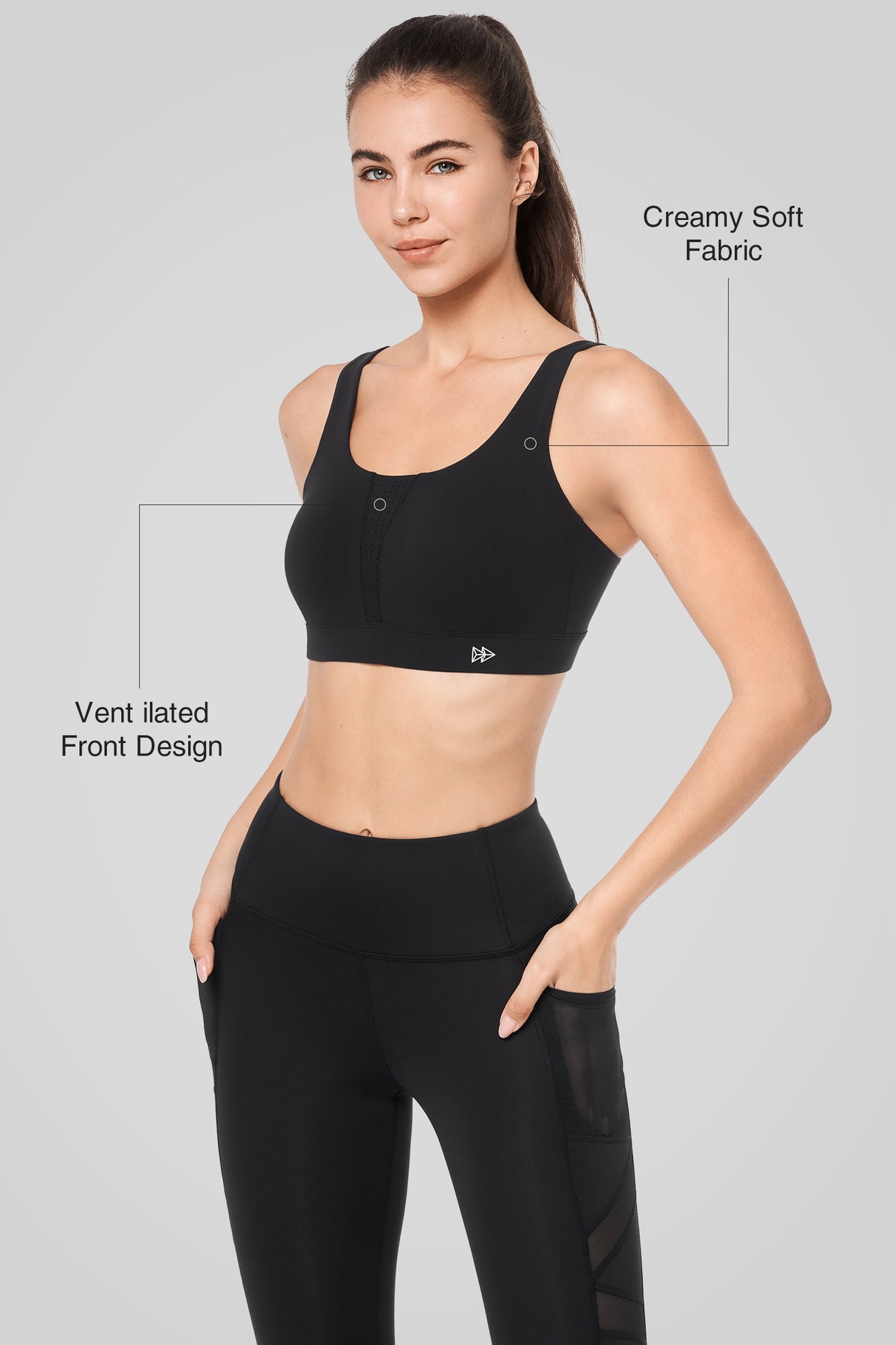 Shift™ Adjustable Ultra-Soft High Support Running Bra | Women's High Support Sports Bra