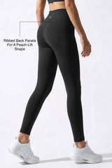 Echo™ High Rise Supportive No Front Seam Butt-Lifting Sports Leggings 25 Inch | Women's High Support Leggings