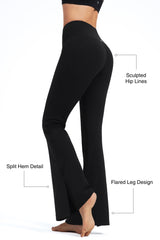 Anywhere™ High Waist Split Hem Flare Pants| Women's Light Support Pants