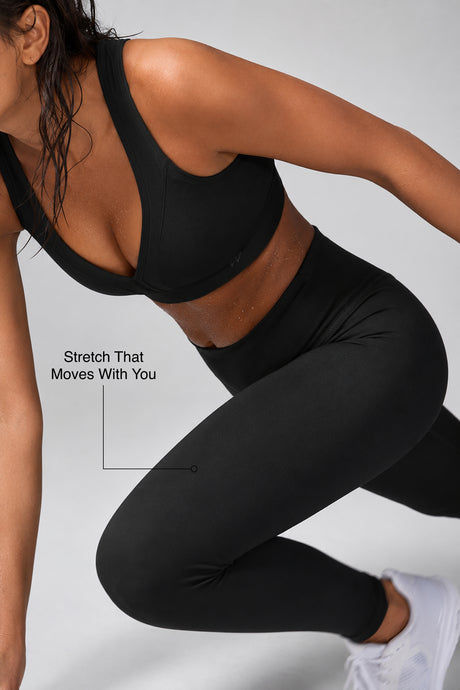 Echo Supportive Sustainable 27 Inches Leggings | High-Impact Leggings Best For Running, HIIT & Training