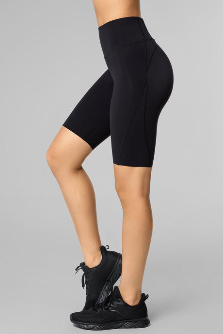 Echo™ High Waist Cropped Running Shorts 9 Inches | Women's High Support Sports Shorts