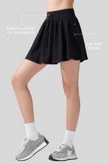 Sculpt™ Grid Texture Super Light Sporty Skirt| Women's Sports Skirt