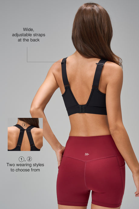 Power™ Adjustable Breathable Comfortable Running Bra | Women's High Support Sports Bra