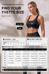 Power™ Flattering High-Support Mesh Sports Bra | High-Impact Bounce Control Without Flattening for Running, HIIT & Training
