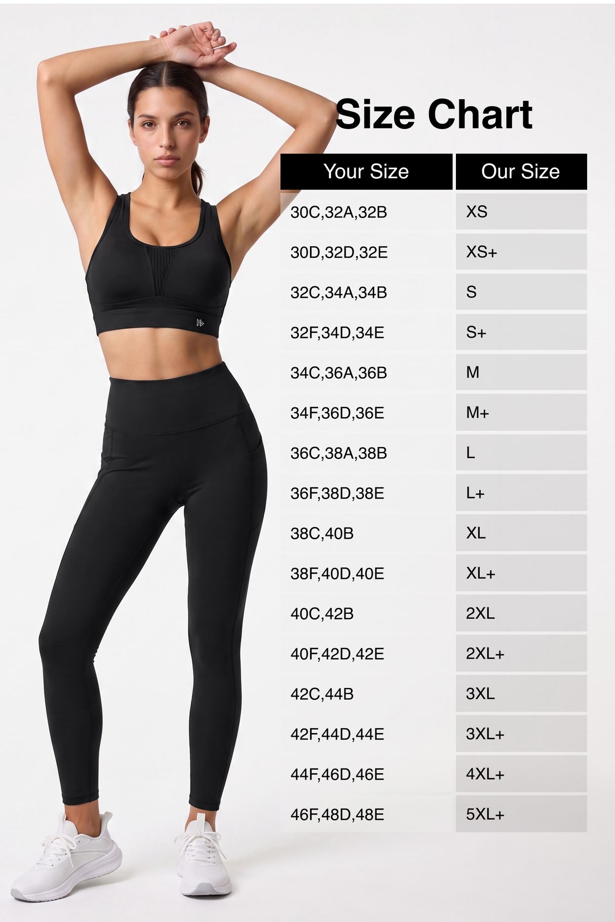 Power™ Breathable Panel With Adjustable Support Sports Bra | High Support for Running, HIIT & Training