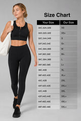 Sculpt™ Zip Front Breathable Racerback High Support Running Bra | Women's High Support Sports Bra