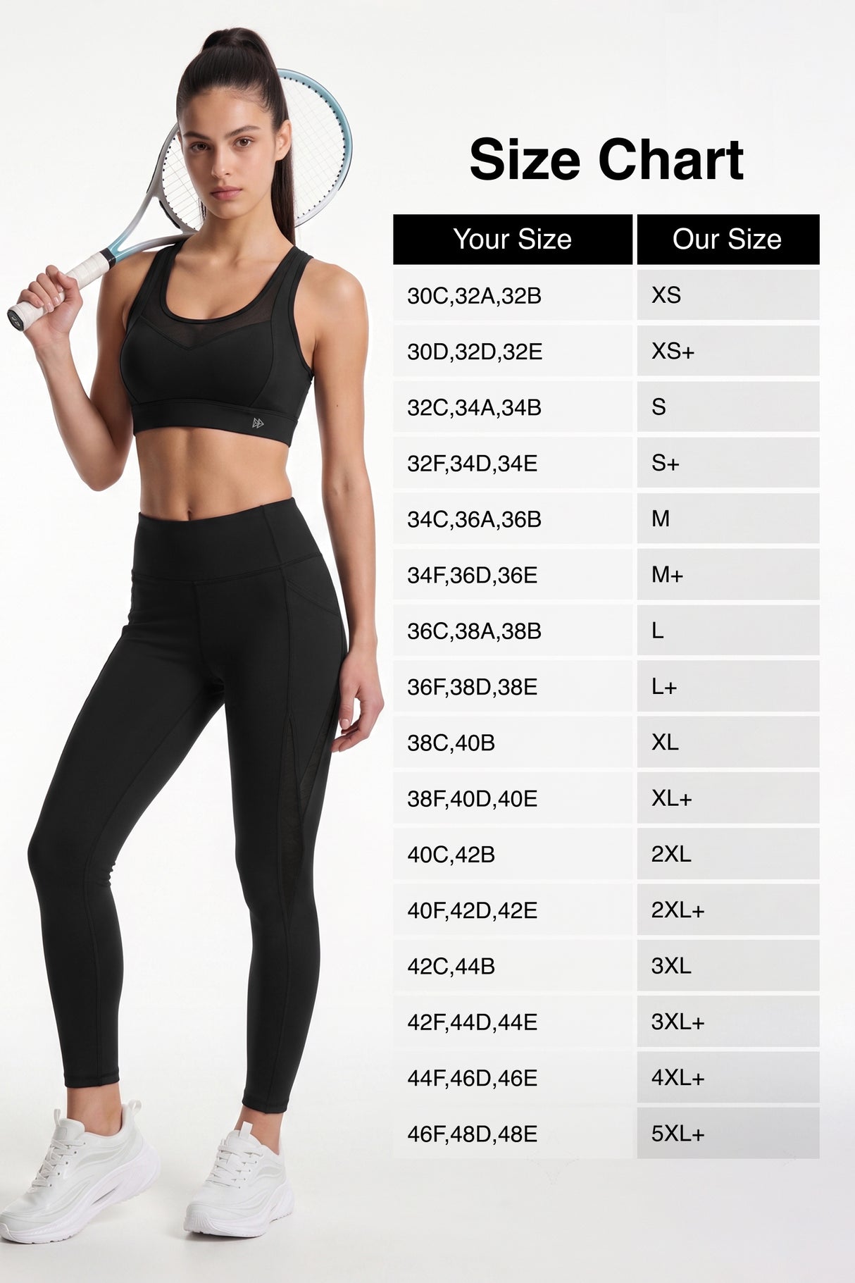 Power™ Breathable Cut Out Mesh With Adjustable Hook Sports Bra | High Support Bra With Adjustable Bounce-Control Support for Running, HIIT & Training