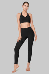 Enfold™ High-Waisted Butt Lifting Running Leggings 24”| Women's High Support Leggings