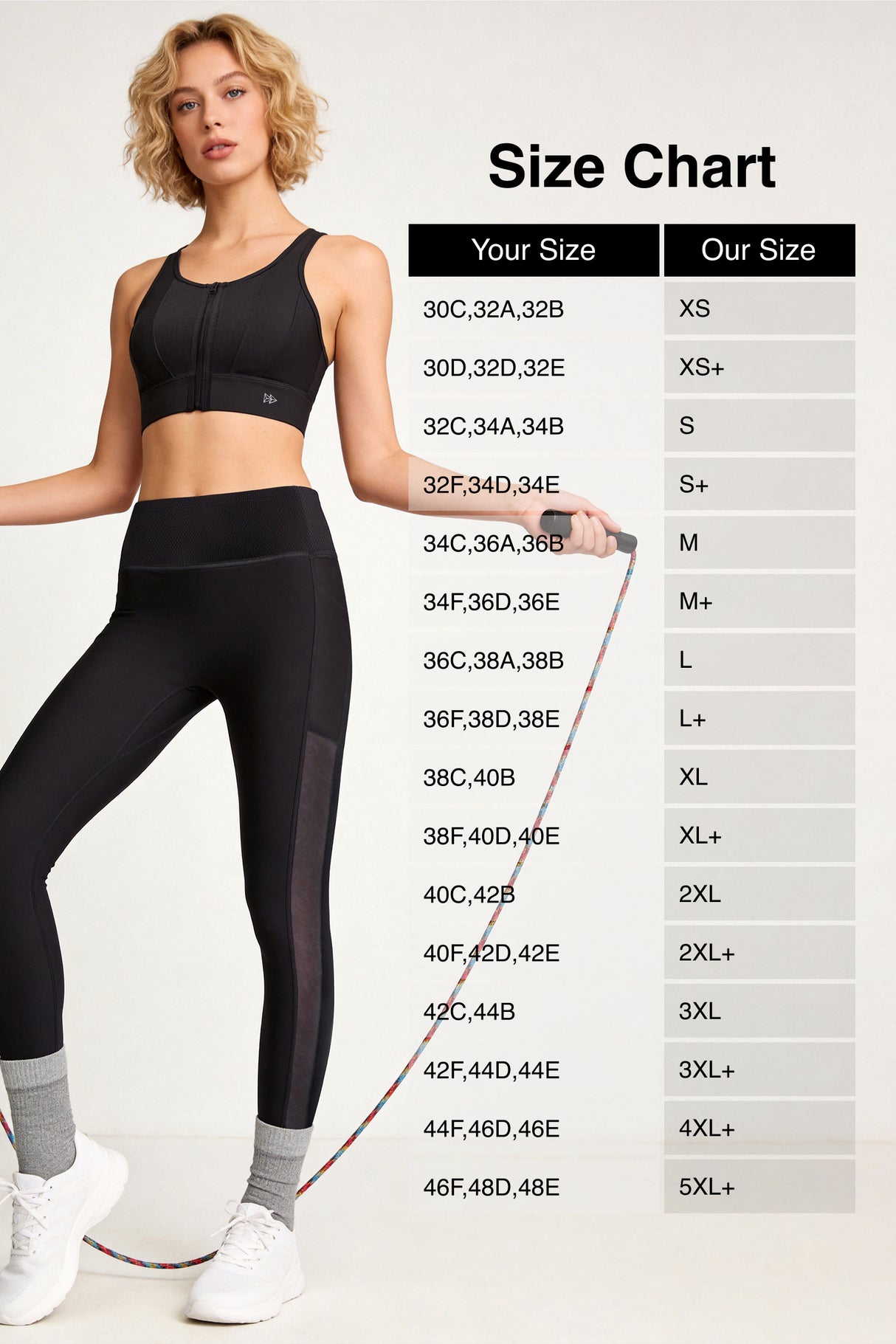 Power™ Front-Zip Jacquard Mesh Longline Sports Bra | High-Impact Support for Running, HIIT & Training