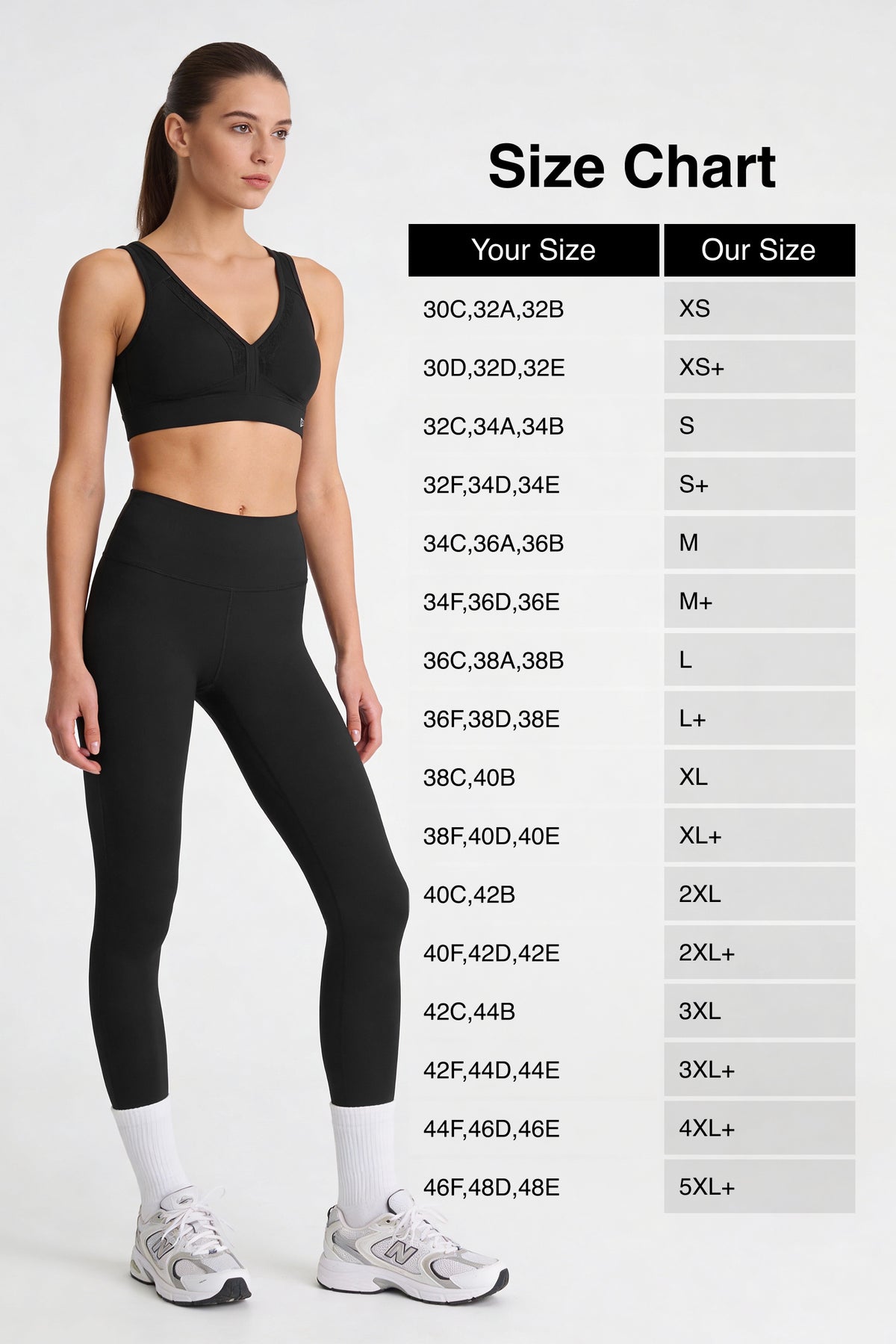 Power™ V Neck Breathable Mesh Hook Sports Bra | High-Impact Bounce Control Without Flattening for Running, HIIT & Training