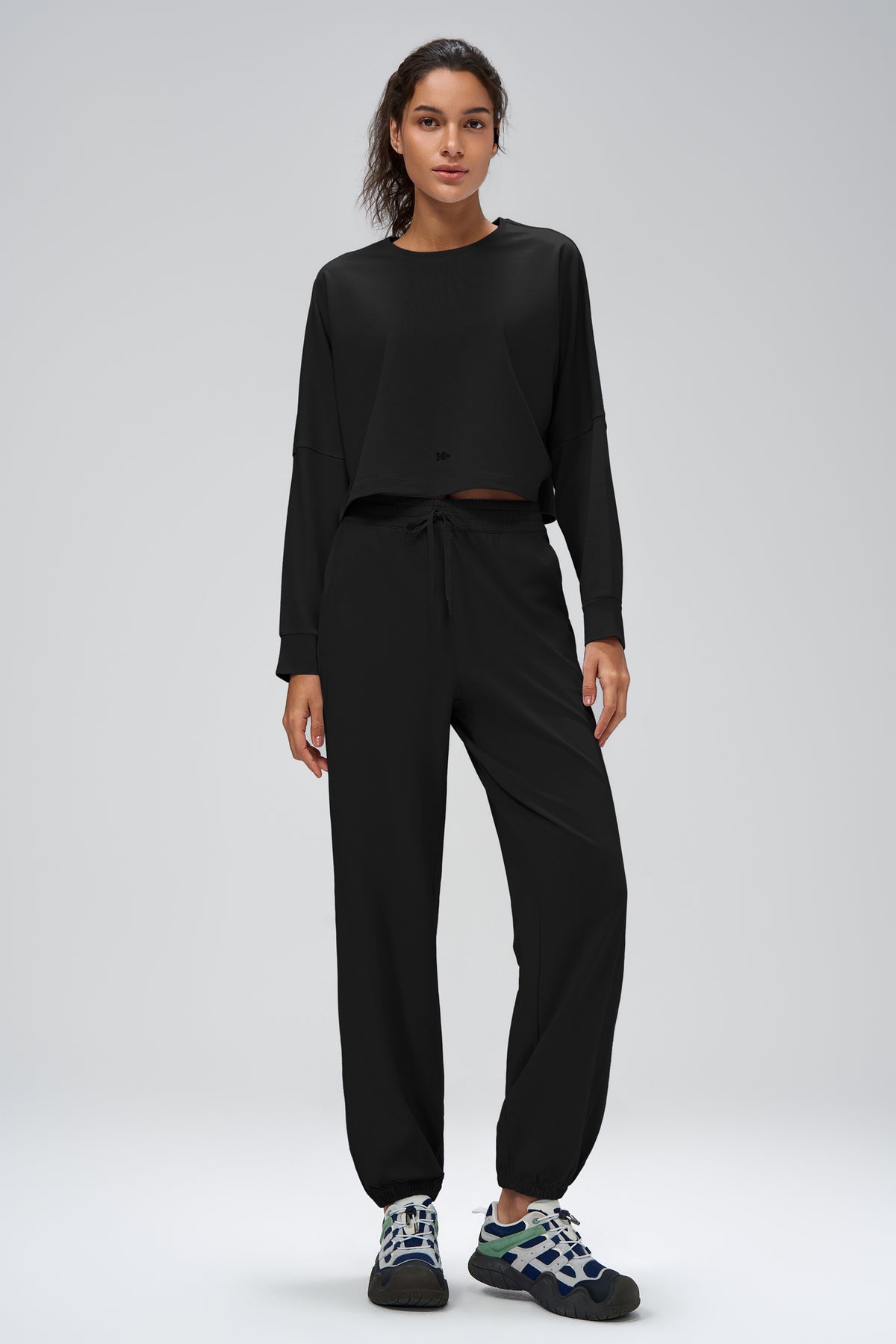 Anywhere™ Women's Cropped Batwing Sleeve Sweatshirt