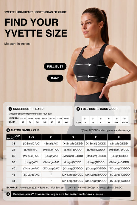 Power™ V-Neck Keyhole Back High Support Sports Bra | High-Impact Bounce Control Without Flattening for Running, HIIT & Training - image 10