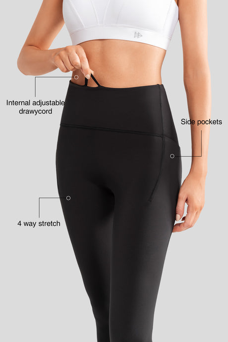 Sculpt™ Four-way Stretch Fleece Lined Leggings 26''| Women's High Support Leggings
