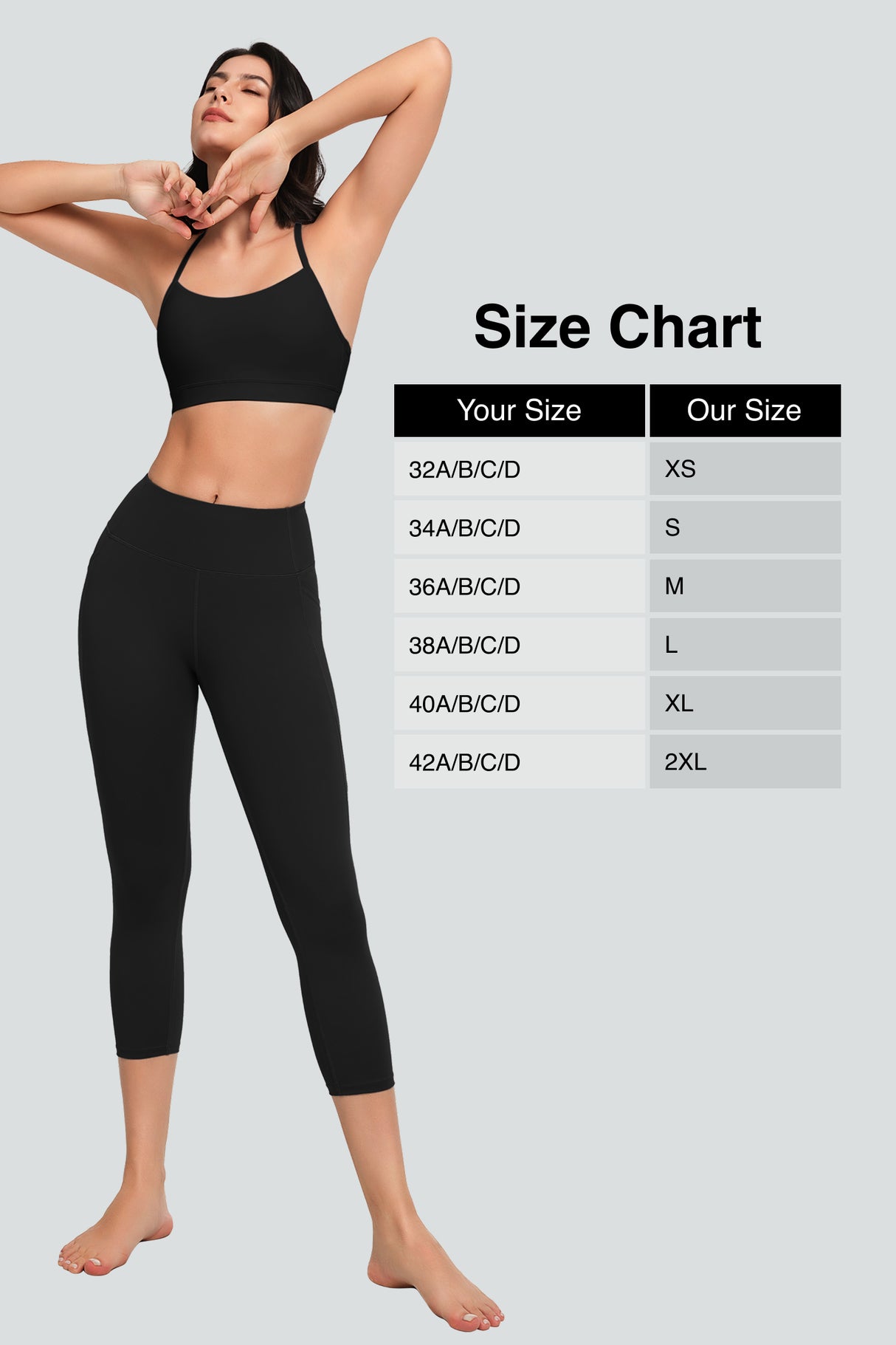 Reggiseno yoga imbottito con scollo a barchetta e spalline sottili Anywhere | Reggiseno sportivo con supporto leggero da donna