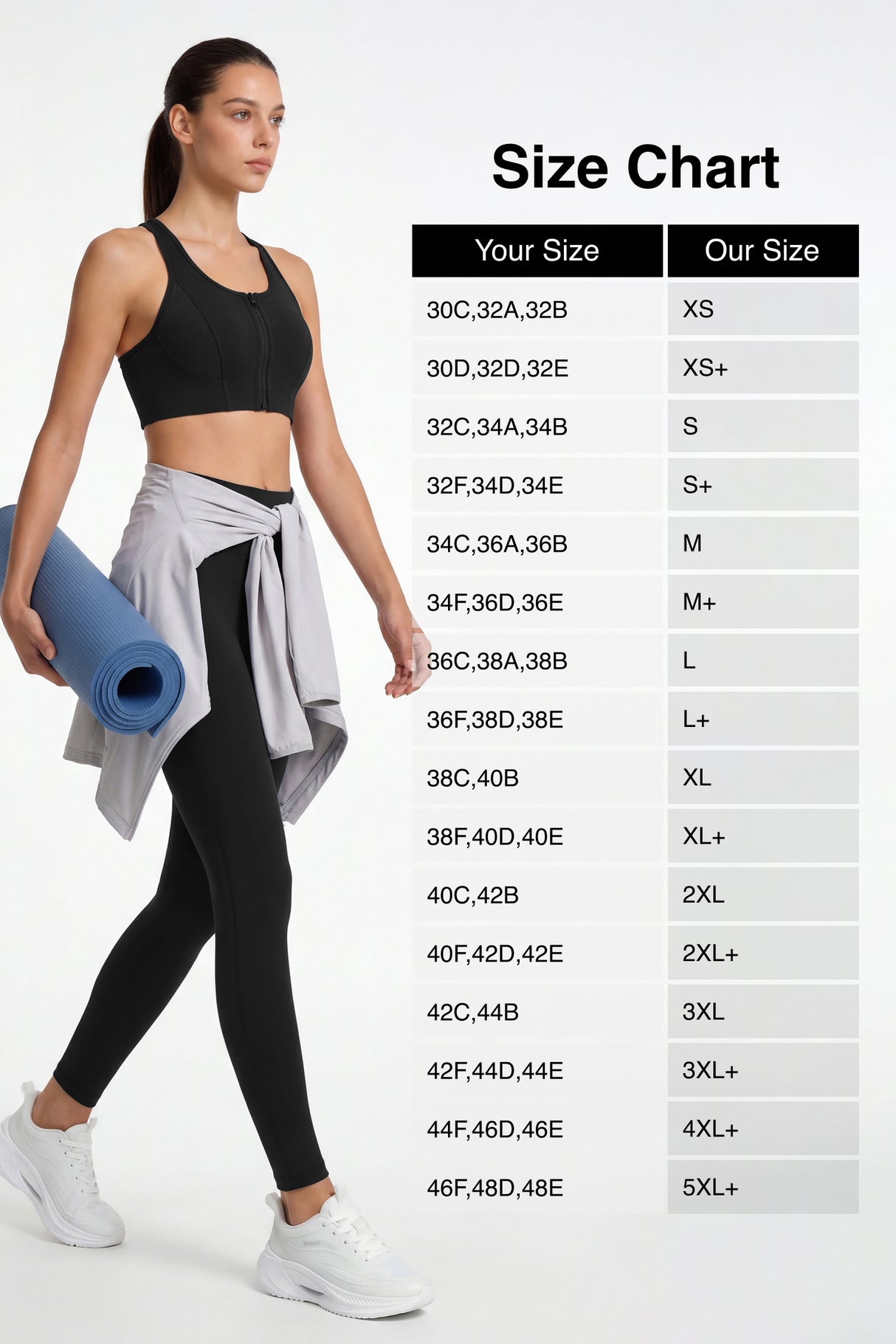 Echo™ Zip Front Air Flow Mesh Full Coverage High Support Sports Bra | Women's High Support Sports Bra