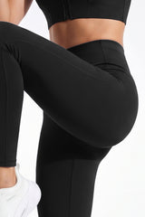 Echo™ High Rise Supportive No Front Seam Butt-Lifting Sports Leggings 25 Inch | Women's High Support Leggings