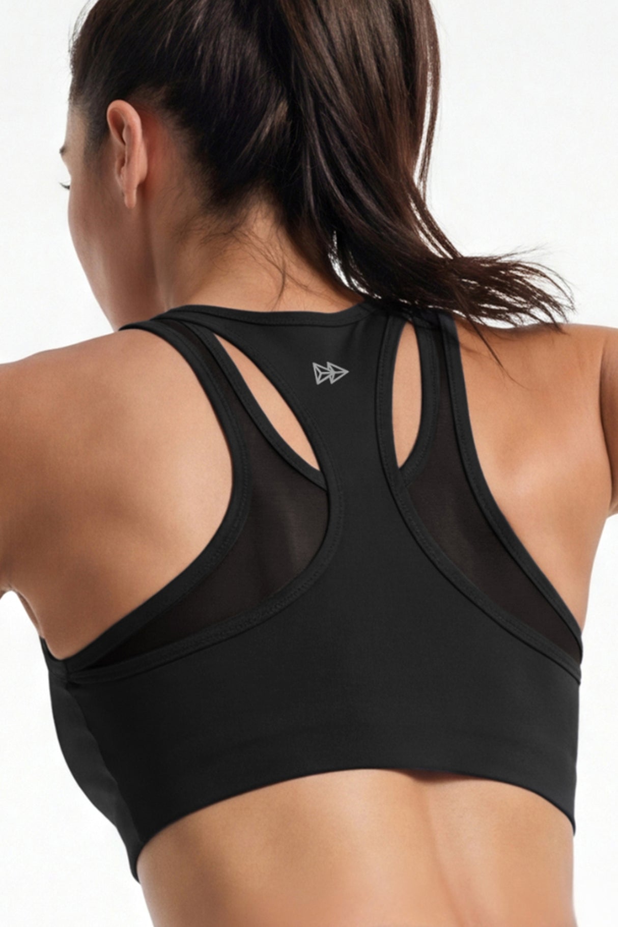 Echo™ Zip Front Air Flow Mesh Full Coverage High Support Sports Bra | Women's High Support Sports Bra