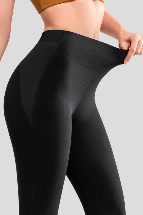 Leggings da corsa Echo a vita alta con supporto per i glutei, 26" | Leggings da donna con supporto elevato