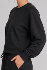 Anywhere™ Cropped Stretch Sweatshirt With Relax Fit | Women's Sports Sweatshirt