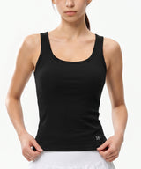 Anywhere Built-In Fixed Cups Tank For Daily Yoga | Women's Sports Tank For Yoga & Daily