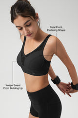 Shift Adjustable Strap Sports  Bra With Breathable Mesh, Sweat-Wicking, Sustainable | Medium-Impact Support Best For Running, HIIT, Yoga & Training
