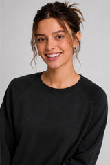 Anywhere™ Cropped Stretch Sweatshirt With Relax Fit | Women's Sports Sweatshirt