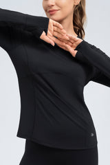 Anywhere™ Performance Jacquard Mesh Long Sleeve T-shirt | Women's Long Sleeve T-shirt