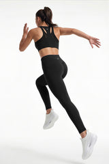Echo™ High Rise Supportive No Front Seam Butt-Lifting Sports Leggings 25 Inch | Women's High Support Leggings