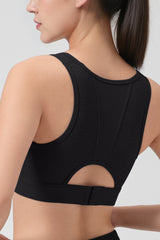 Power™ Racerback Breathable Lace Mesh Bra | Women's High Support Sports Bra