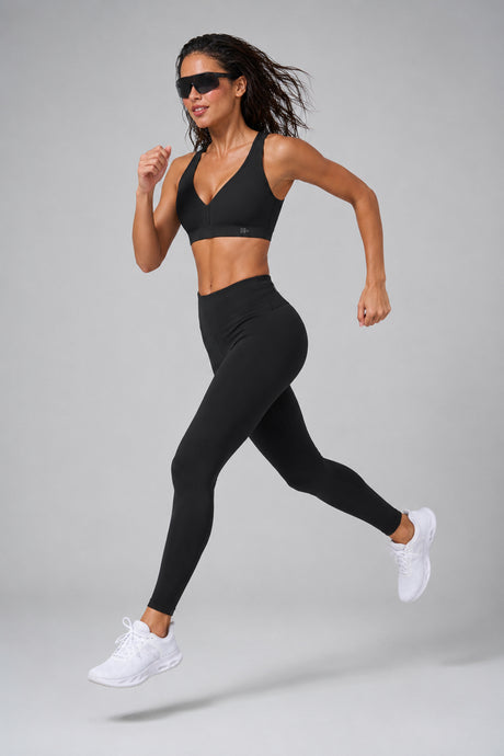 Echo Supportive Sustainable 27 Inches Leggings | High-Impact Leggings Best For Running, HIIT & Training