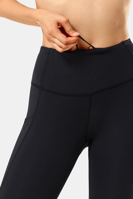 Sculpt Side Pocket Mesh Running Leggings | Women's High Support Leggings