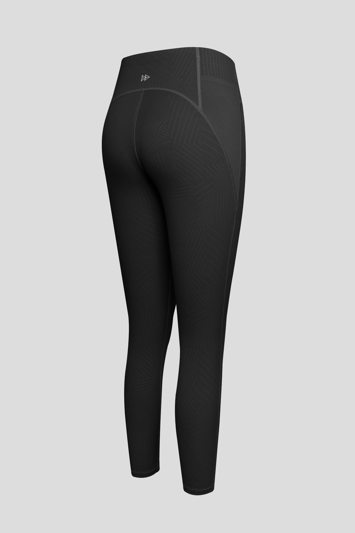 Echo löparleggings med hög midja och rumplyftande 66 cm | Damleggings med högt stöd