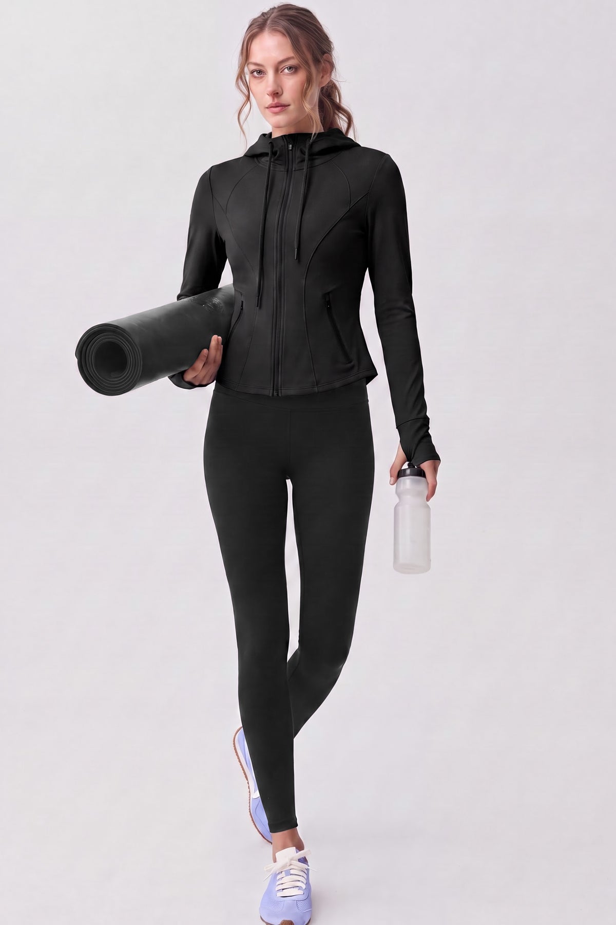 Shift™ Fleece Water Resistant Stretchy Full Zip Jacket | Women's Sports Jacket
