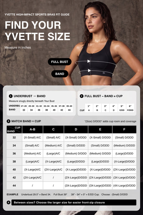 Power™ Zip-Front Mesh Racerback Sports Bra | High Support Best For Running, HIIT & Training - image 10