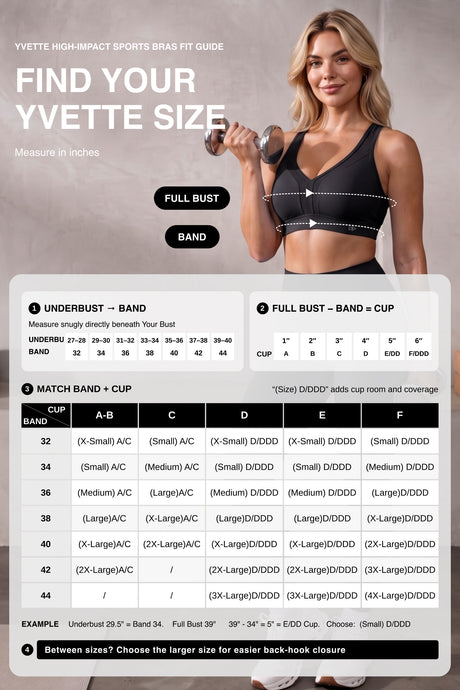 Power™ Adjustable Straps Cross-Back Sports Bra | High-Impact Bounce Control Without Flattening for Running, HIIT & Training - image 8
